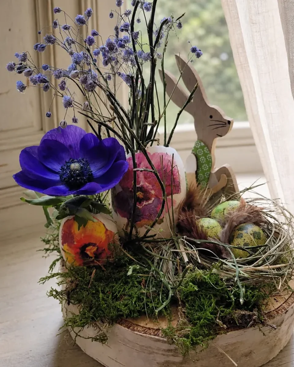 Am Bindetisch — Pusteblume Halle (Saale)