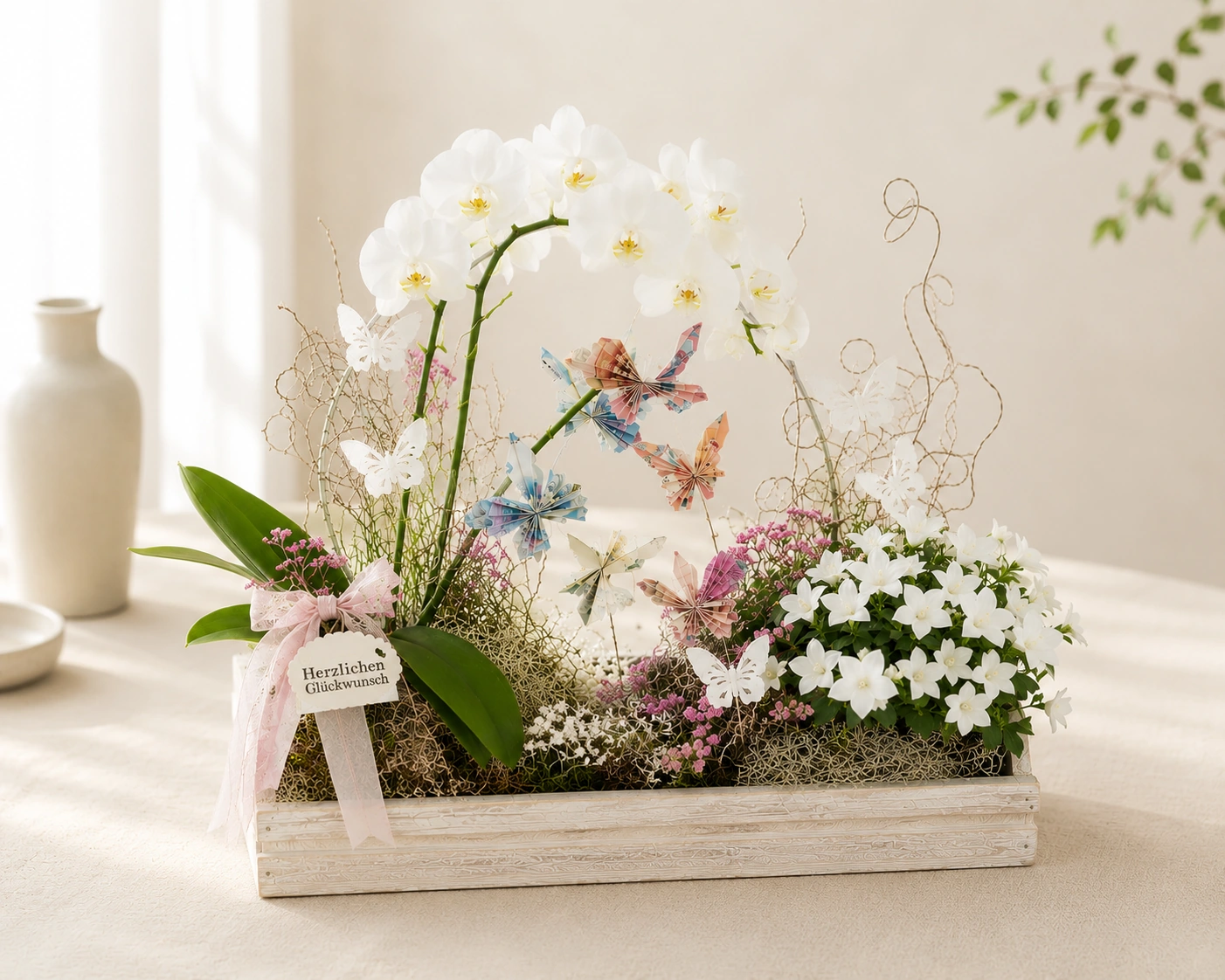 Geldgeschenk mit Schmetterling — Pusteblume Halle (Saale)